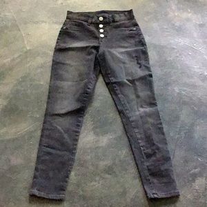 black justice denim stretch jeggings